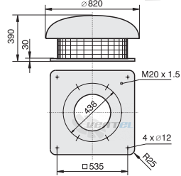 Rosenberg DHW 500-6 E - описание, технические характеристики, графики